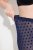 Ulla Popken 823383 Collant senza piede a pois Blu scuro - Collant & calzini - 