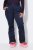 Ulla Popken 824297 Pantaloni softshell con ghetta paraneve Blu scuro - Abbigliamento sci - 