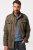 JP1880 Field Jacket with Badges Vintage Look TALL Moss Green - TALL giubbotti - Giacche TALL per uomo alto