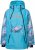 Ulla Popken 824429 Giacca da sci marmorizzata a tripla funzione Blu - Abbigliamento sci - 