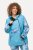Ulla Popken 824429 Giacca da sci marmorizzata a tripla funzione Blu - Abbigliamento sci - 