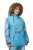 Ulla Popken 824429 Giacca da sci marmorizzata a tripla funzione Blu - Abbigliamento sci - 