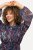 Ulla Popken 824976 Abito fantasia Blu scuro - Vestiti midi - Abiti midi taglie comode
