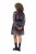 Ulla Popken 824976 Abito fantasia Blu scuro - Vestiti midi - Abiti midi taglie comode