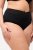 Ulla Popken 825676 Slip modellante a vita alta Nero - Intimo modellante - 