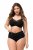 Ulla Popken 825676 Slip modellante a vita alta Nero - Intimo modellante - 