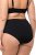 Ulla Popken 825676 Slip modellante a vita alta Nero - Intimo modellante - 