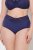 Ulla Popken 825676 Slip modellante a vita alta Blu reale - Intimo modellante - 