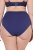 Ulla Popken 825676 Slip modellante a vita alta Blu reale - Intimo modellante - 