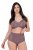Ulla Popken 825788 Slip a vita alta con pizzo Marrone - Slip - 