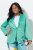 Ulla Popken 826161 Blazer strutturato Verde - Blazer - Blazer Taglie Forti da Donna