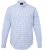 JP1880 Modern Fit Button-Down Collar Long Sleeve Check Shirt Light Blue - Camicie - Camicie Taglie Forti Uomo