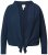 Ulla Popken 827116 Bolero con collo alto in misto lino Blu scuro - Bolero - 