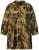 Ulla Popken 827217 Camicetta a maniche corte con stampa savana Nero - Camicie - Camicie per Taglie Forti
