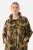 Ulla Popken 827217 Camicetta a maniche corte con stampa savana Nero - Camicie - Camicie per Taglie Forti