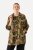Ulla Popken 827217 Camicetta a maniche corte con stampa savana Nero - Camicie - Camicie per Taglie Forti