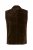 JP1880 827437 Gilet in camoscio con revers Marrone scuro - Abiti - Abiti da Uomo Taglie Forti