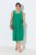Ulla Popken 827908 Abito in jersey senza maniche Verde - Abiti in jersey - 
