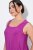 Ulla Popken 827908 Abito in jersey senza maniche Lilla - Abiti in jersey - 