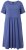 Ulla Popken 827920 Abito in jersey a maniche corte Blu - Abiti in jersey - 
