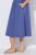 Ulla Popken 827920 Abito in jersey a maniche corte Blu - Abiti in jersey - 