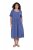 Ulla Popken 827920 Abito in jersey a maniche corte Blu - Abiti in jersey - 