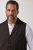 JP1880 828736 Gilet in tweed con dorso in maglia Marrone scuro - Abiti - Abiti da Uomo Taglie Forti