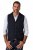 JP1880 828736 Gilet in tweed con dorso in maglia Blu scuro - Abiti - Abiti da Uomo Taglie Forti
