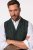 JP1880 828736 Gilet in tweed con dorso in maglia Verde bottiglia - Abiti - Abiti da Uomo Taglie Forti