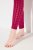Ulla Popken 828982 Collant senza piede a quadri Rosso bacca - Collant & calzini - 