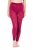 Ulla Popken 828982 Collant senza piede a quadri Rosso bacca - Collant & calzini - 