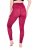 Ulla Popken 828982 Collant senza piede a quadri Rosso bacca - Collant & calzini - 