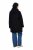 Ulla Popken 829347 Montgomery Nero - Cappotti - Cappotti taglie forti da donna