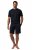 JP1880 829513 Pigiama modello corto bellyfit Blu scuro - Intimo & costumi da bagno - Intimo Taglie Forti Uomo