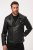 JP1880 830586 Giacca biker in nappa di agnello Nero - Giubbotti - Giubbotti Uomo Taglie Forti