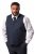 Men+ 665 Sevilla Gilet da abito Blu scuro - Abiti - Abiti da Uomo Taglie Forti