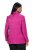 Ulla Popken 830767 Blazer effetto stropicciato Magenta - Blazer - Blazer Taglie Forti da Donna