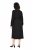 Ulla Popken 831004 Abito midi a maniche lunghe Nero - Vestiti maxi - Abiti maxi taglie forti