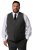 Men+ 472 Barcelona Gilet da abito Antracite - Abiti - Abiti da Uomo Taglie Forti