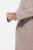 Ulla Popken 831589 Abito in maglia a maniche lunghe con collo alto Grigio - Abiti in maglia - 
