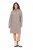 Ulla Popken 831589 Abito in maglia a maniche lunghe con collo alto Grigio - Abiti in maglia - 