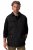 Boston Park 593 Gilet trapuntato con collo a camicia Nero - Giubbotti - Giubbotti Uomo Taglie Forti