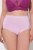 Ulla Popken 831866 Slip a vita alta con pizzo confezione da 3 Blu scuro - Slip - 