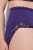 Ulla Popken 831866 Slip a vita alta con pizzo confezione da 3 Blu reale - Slip - 