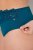 Ulla Popken 832864 Perizoma con pizzo Petrolio - Slip - 