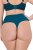 Ulla Popken 832864 Perizoma con pizzo Petrolio - Slip - 