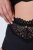 Ulla Popken 832874 Slip a vita alta con pizzo confezione da 3 Marrone - Slip - 
