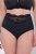 Ulla Popken 832874 Slip a vita alta con pizzo confezione da 3 Marrone - Slip - 