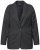Ulla Popken 832935 Blazer spigato con riflessi metallizzati Grigio - Blazer - Blazer Taglie Forti da Donna