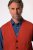 Boston Park 948 Gilet in maglia con scollo a V Terracotta - Abiti - Abiti da Uomo Taglie Forti